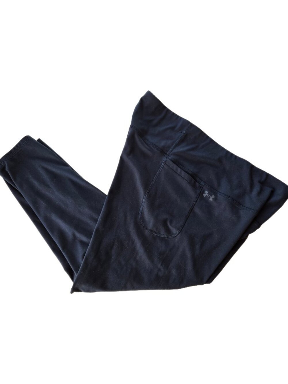 Under Armour Women's 2X Black Athletic Pull-On Leggings With Pocket